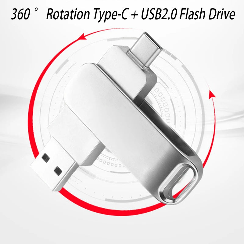 USB C Type C USB3.0 Flash Drive 32GB 64GB 128GB 256GB Pen Drive for Huawei and Andriods SmartPhone