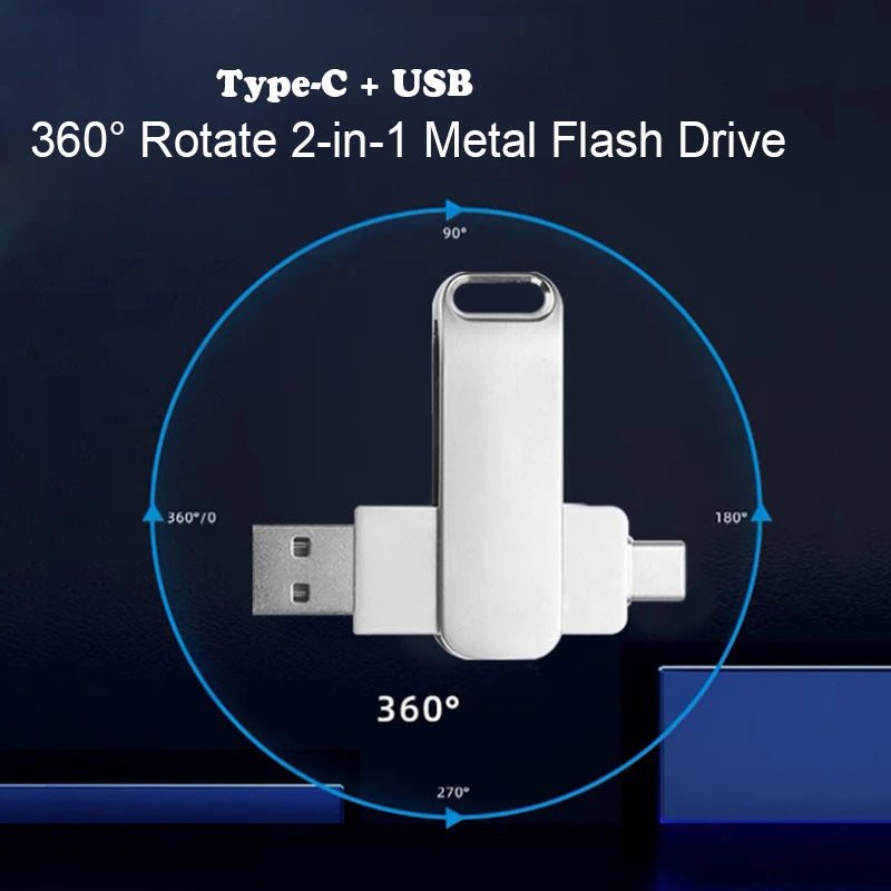 USB C Type C USB3.0 Flash Drive 32GB 64GB 128GB 256GB Pen Drive for Huawei and Andriods SmartPhone