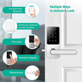 Oasbike Smart Door Lock - Keyless Entry, Remote Access, and Advanced Security