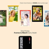 Mini 2 Retro 4PASS Portable Photo Printer (2.1X3.4 Inches) Initial 8 Sheets + 60 Sheets Bundle, White