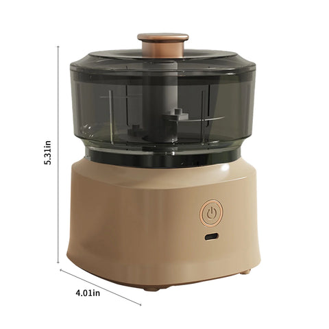 350 Ml Handheld Electric Food Chopper, Coffee