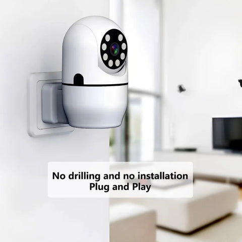 Outdoor WiFi Security Camera – Full HD 1080P with Motion Detection &amp; Auto Tracking