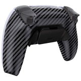 Graphite Carbon Fiber Back Paddles Programable Rise Remap Kit for PS5 Controller, Upgrade Board & Redesigned Back Shell & Buttons Attachment for PS5 Controller - Controller NOT Included