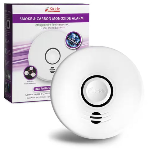 Kidde 10-Year Smoke and Carbon Monoxide Alarm - P4010DCSCO-W