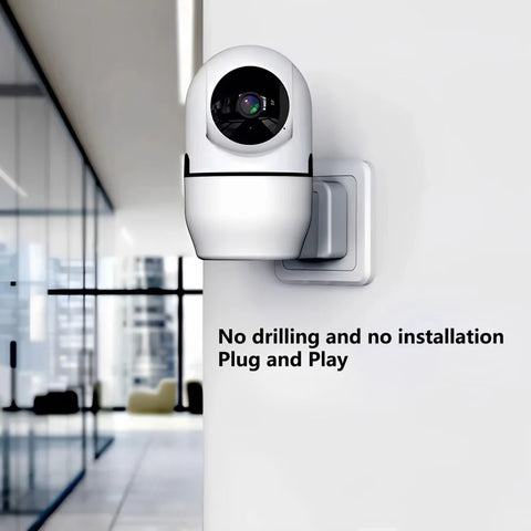 Outdoor WiFi Security Camera – Full HD 1080P with Motion Detection &amp; Auto Tracking