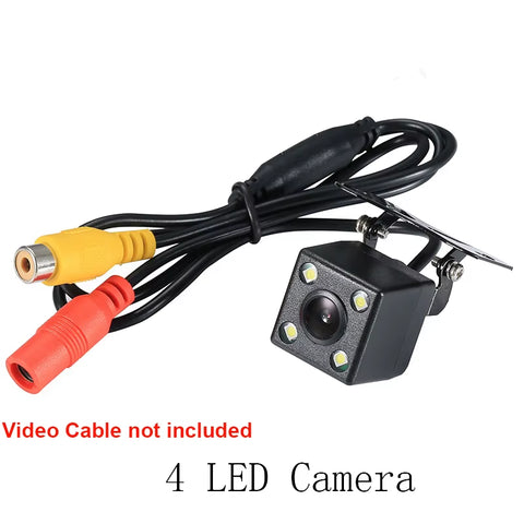 Wide Angle HD Car Rearview Camera Rear View Video Vehicle Camera Backup Reverse Camera 12 LED Night Vision Parking Camera