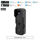 Tuya Smart Video Doorbell Wifi 1080P Video Intercom Door Bell IP Camera Two-Way Audio Works with Alexa Echo Show Google Home