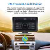 7" Touch Screen 2K Portable Car Wireless Apple Carplay&Androi