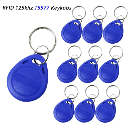 T5577 RFID Key Fob - Rewritable &amp; Duplicate Access Control Keychain