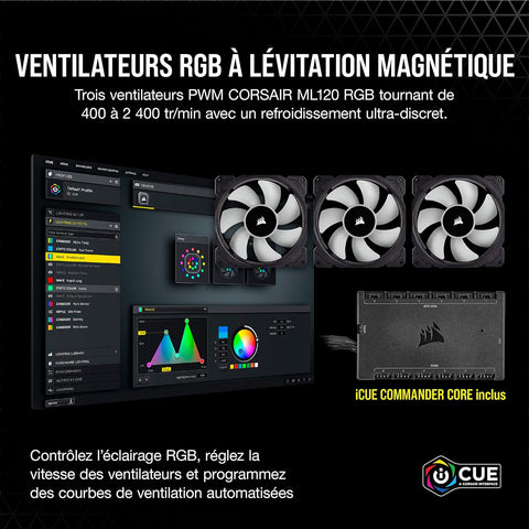 CORSAIR iCUE H150i ELITE CAPELLIX Liquid CPU Cooler