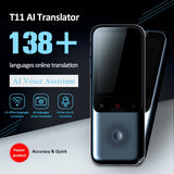 T11 Portable Audio Translator 138 Language Smart Translator Offline in Real Time Smart Voice AI Voice Photo Translator