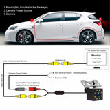 Car Rear View Camera Universal Backup Parking Camera 4/12 LED 8IR Night Vision Waterproof 170 Wide Angle HD Color Image