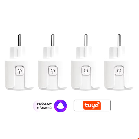 Wifi Smart Plug Sockets | 16A EU Smart WiFi Plug