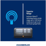 Chamberlain Smart Garage Door Opener with Corner-to-Corner LED Lighting