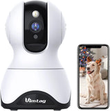 Vimtag 2.5K HD Security Camera – Monitor Your Home, Pets, and Loved Ones Anytime, Anywhere