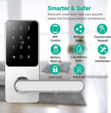 Oasbike Smart Door Lock - Keyless Entry, Remote Access, and Advanced Security