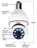 Smart Panoramic Security Camera - 1080p with Colorful Night Vision