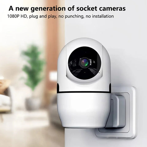 Outdoor WiFi Security Camera – Full HD 1080P with Motion Detection &amp; Auto Tracking