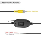 2.4G Wireless Transmitter & Receiver for Car Reverse Rear View Backup Camera and Monitor Parking Assistance Vehicle CAM