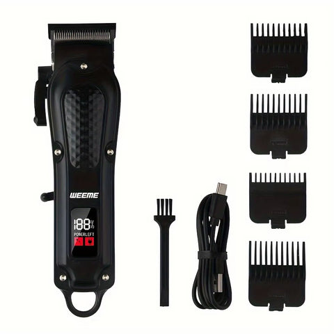 Barbershop Special Electric Hairdresser Silent Metal Body Fast Charging Cordless Set Home Personal Care Small Appliances Shave