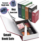 Deluxe Book Safe with Combination Lock - Secret Storage for Valuables