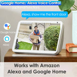 TUYA Video Doorbell Camera P2P Wifi Video Door Phone Intercom 1080P Two-Way Audio Smart Door Bell Google Home Alexa Doorbell