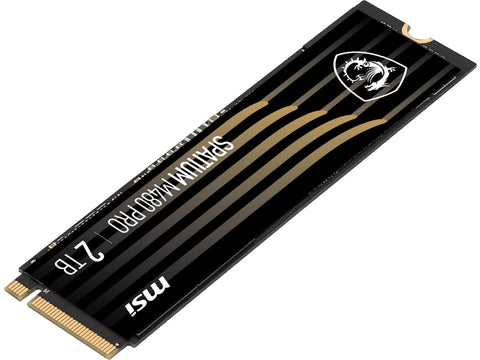 MSI SPATIUM M480 PRO 2TB PCIe 4.0 NVMe M.2 SSD