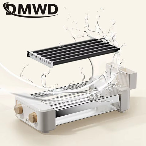 Multifunctional Sausage Roaster Hotdog Maker Automatic Rotating Barbecue Machine Thermostatic Fast Heating Corn Lamb Chop Grill