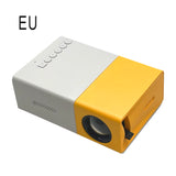 YG300 Portable LED Mini Projector Supports 1080P Hdmi-Compatible USB Audio Portable Home Media Video Player Projector