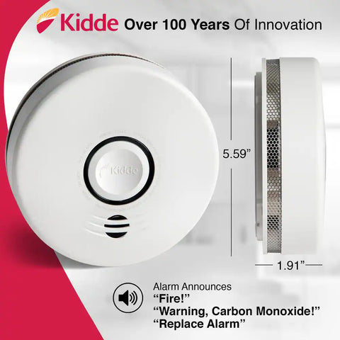 Kidde 10-Year Smoke and Carbon Monoxide Alarm - P4010DCSCO-W