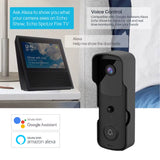 Tuya Smart Video Doorbell Wifi 1080P Video Intercom Door Bell IP Camera Two-Way Audio Works with Alexa Echo Show Google Home