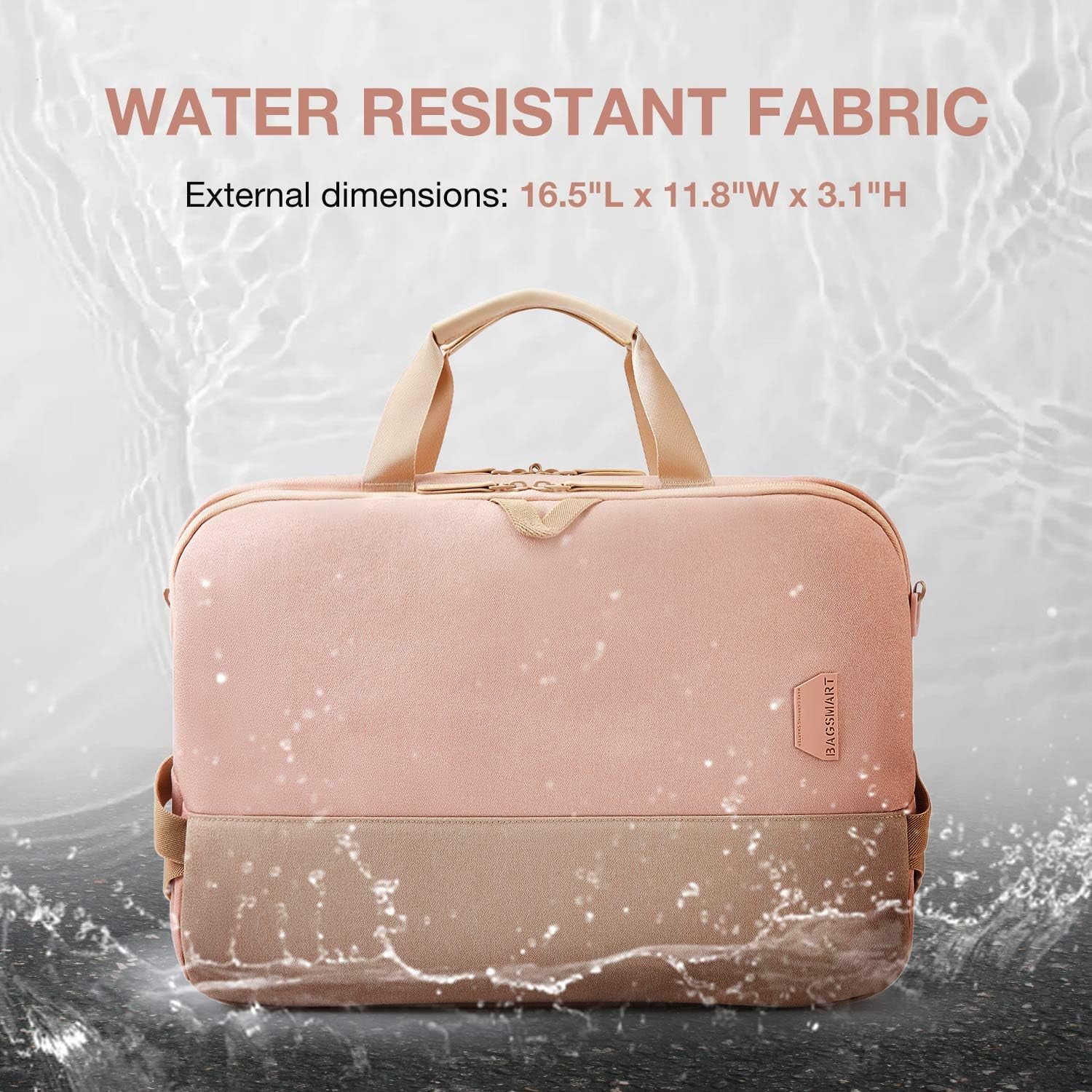 Laptop Bag for Women, 15.6 Inch Laptop Briefcase, RFID Blocking Laptop Case, Computer Bag Shoulder Messenger Bag