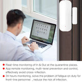 Tuya Zigbee Smart Door/Window Sensor - Solar-Powered &amp; Easy Installation