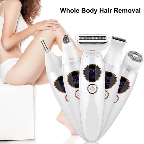 Female Electric Epilator Body Epilator Facial Hair Remover Women Shaver Razors Epilator Machine Trimmer Personal Care Appliances