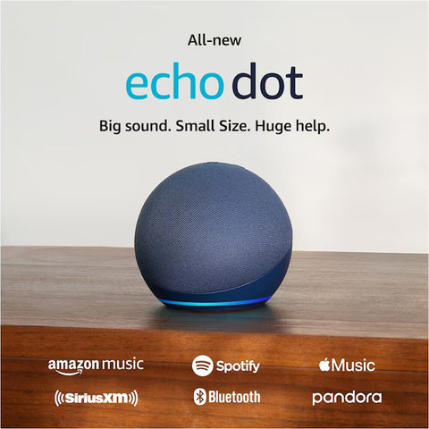 Echo Dot (Latest Generation) – Smart Speaker with Alexa, LED Display, and Enhanced Sound