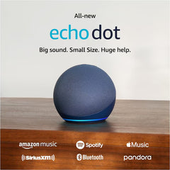 Echo Dot (5Th Gen, 2022 Release) with Bigger Vibrant Sound, Helpful Routines and Alexa - Deep Sea Blue