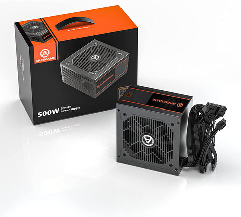 Aresgame AGV500 500W Gaming Power Supply – Reliable Power, Quiet Performance