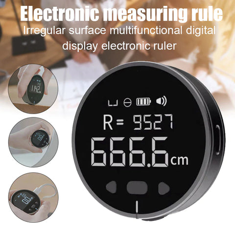 Mini Electronic Ruler & Tape Measure | High Definition Digital LCD