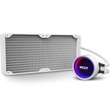 Kraken X63 RGB 280Mm - RL-KRX63-RW - AIO RGB CPU Liquid Cooler - Rotating Infinity Mirror Design - Powered by CAM V4 - RGB Connector - Aer RGB V2 140Mm Radiator Fans (2 Included) - White