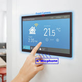 15.6 inch android touch screen smart home control panel,  wifi 6, RJ45, PoE, Zigbee/Matter protocal, Relay, RS232, RS485, Type-C