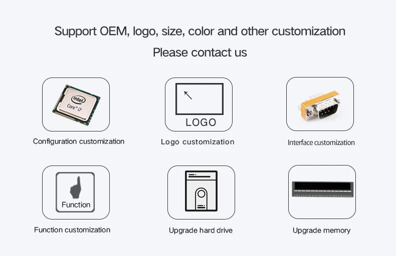 12" 10" 15 Inch Industrial Tablet Panel PC Desktop Computer Resistive Touch Core i3 Win XP/7/10 System USB SSD WiFi Mini PC
