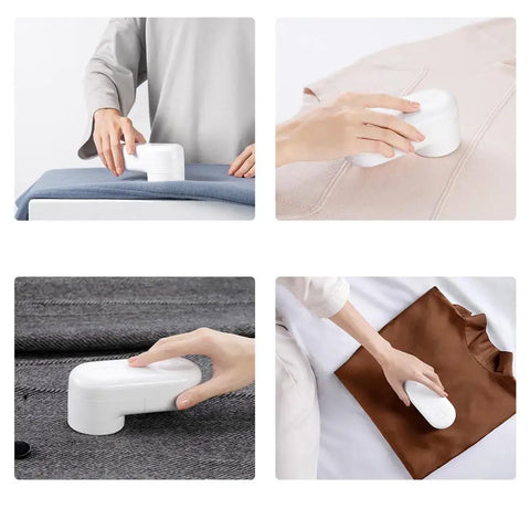 Xiaomi Mijia Lint Remover Hair Ball Trimmer Sweater Remover 5 Leaf Cutter Head Motor Trimmer With Small Brush Inside