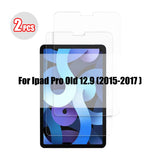 2 pcs Tempered Glass For Ipad Pro 11 12.9 9 10.2 10.5 Air 4 3 2 Tablet Screen Protector For Ipad Mini 6 5 4 3 13 2024 2021 Glass