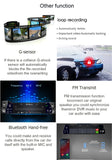 10 Inch Android 8.1 ADAS DashCam 4G 2+32GB GPS Car DVR Stream Rear mirror Camera Car Video Recorder Camera Remote monitor