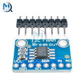 FRAM Breakout Board Memory MB85RC256V IC I2C Non-Volatile 2.7-5.5V For IoT Sensor Portable Wearable iot Device