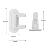 Universal Door Lever Lock Child Baby Safety Lock Rotation Proof Professional Door Adhesive Security Latch Multi-functional