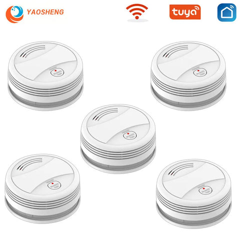 Tuya Smoke Detector WiFi Fire Alarm System