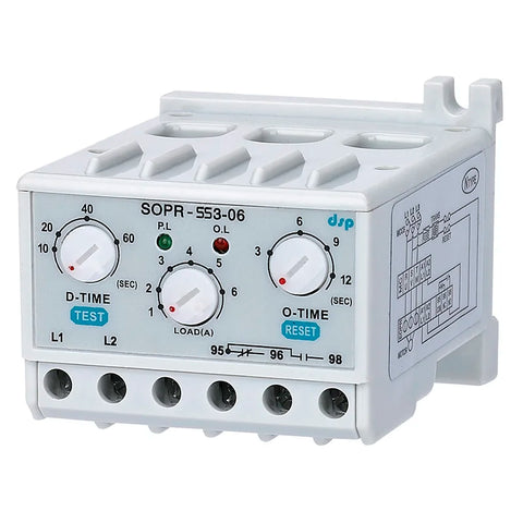 Samwha-Dsp SOPR-SS3-440 Electronic Overload Relay Motor Protector Thermal Overload Relay (Un:180-460VAC)