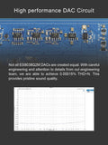 TOPPING DX3 PRO+ Hi-res DAC Headphone Amplifier ES9038Q2M DAC Bluetooth 5.0 LDAC USB Headphone Amp DX3Pro Plus DSD512 PCM768kHz