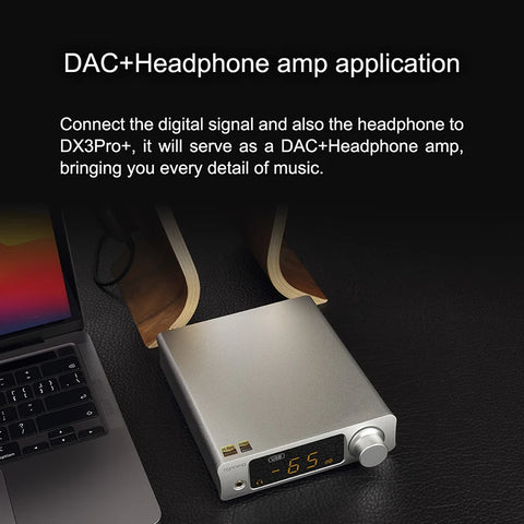 TOPPING DX3 PRO+ Hi-res DAC Headphone Amplifier ES9038Q2M DAC Bluetooth 5.0 LDAC USB Headphone Amp DX3Pro Plus DSD512 PCM768kHz